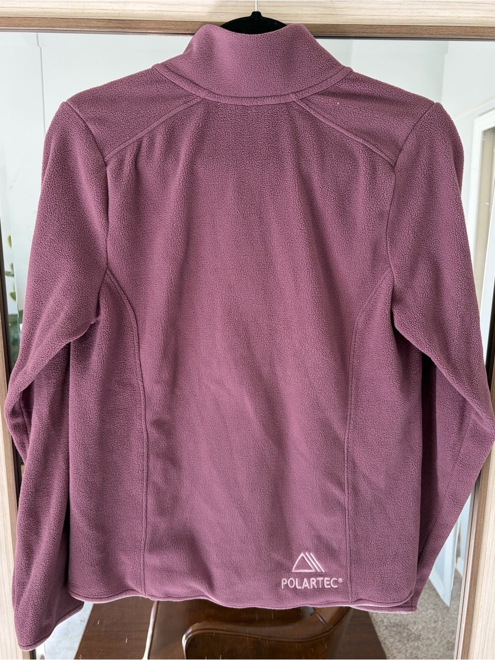 Under Armour women's Polartec Forge 1/4 zip fleece in ash plum Polartec sz Small - Picture 3 of 3